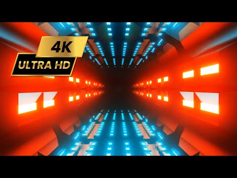 Hi-Tech Style Tunnel VJ Loop // @3DMotionGraphicsVFX