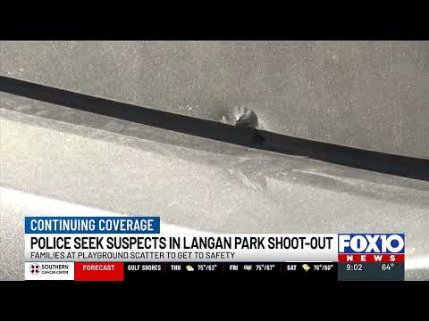 Police seek suspects in Langan Park shootout