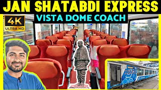 🚂 JAN SHATABDI EXPRESS TRAIN JOURNEY | AHMEDABAD TO EKTA NAGAR | #ektanagar #janshatabdi #ahmedabad