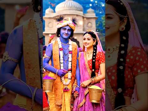 Jai Shree Radhey Krishna Holi Status #radhakrishna #krishna #shorts