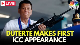 LIVE: Former Philippine President Rodrigo Duterte Appears Before The ICC | Duterte Latest News |N18G