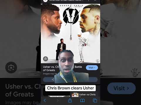 Chris Brown Clears Usher💯 #chrisbrown #explore #usher #artist #music