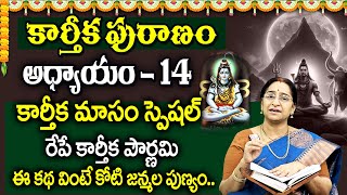 కార్తీకపురాణం 14వ రోజు కథ 🪔 || Karthika Puranam Day - 14 | Karthika Puranam by Ramaa Raavi | SumanTV