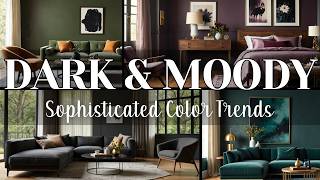 Best Moody Paint Colors to Elevate Your Home in 2025 | Rich & Sophisticated Color Trends