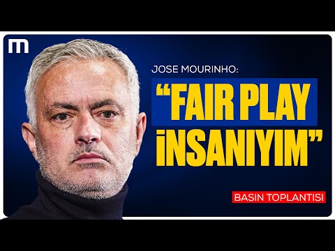 Jose Mourinho Basın Toplantısı | Anderlecht 2-2 Fenerbahçe Maç Sonu