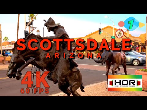 Scottsdale Art Garden Part 1/2, Arizona USA 4K-UHD