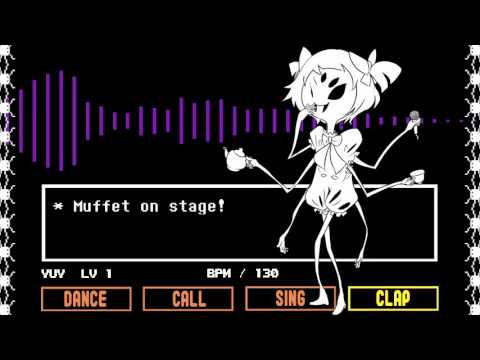 Undertale - Muffet on stage! ("spider dance"remix)