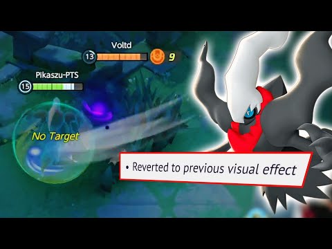 Darkrai Old Unite Move is Back! New Patch - Pokémon Unite