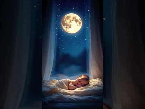 Calming Lullaby for Babies 😴✨ Watch More for 1 Hour of Relaxing Sleep Music! #Shorts”