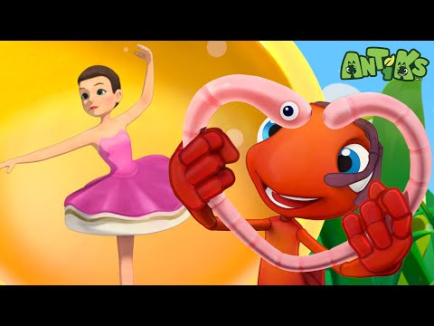 💘 Joey's Love Chaos 💘 | Antiks 🐜 | Funny Cartoons for Kids