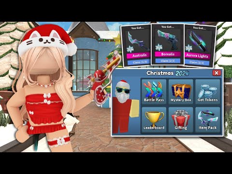 I SPENT 100K+ ROBUX In The NEW MM2 CHRISTMAS UPDATE... (Murder Mystery 2)