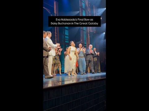 Eva Noblezada’s Final Bow as Daisy Buchanan in The Great Gatsby