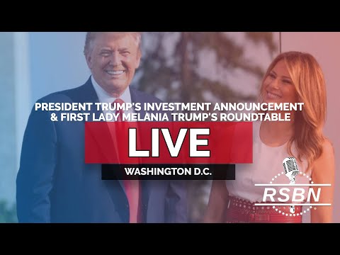 LIVE REPLAY: President Trump Makes an Announcement & First Lady Melania Holds a Roundtable - 3/3/25