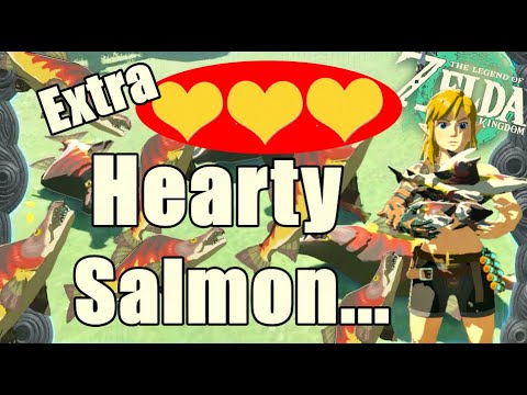 Hearty Salmon Locations Zelda Tears of The KIngdom