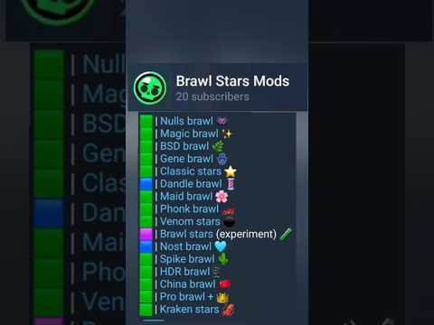 Brawl stars but modded #brawlstars #telegram #channel #dandlebrawl #mods #mod #modded #subscribe