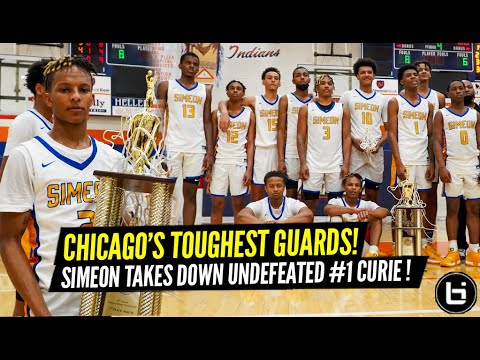 CHICAGO'S TOUGHEST GUARDS?! Jalen Griffith Leads Simeon vs Undefeated Curie in Pontiac Championship!