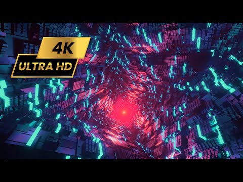 Seamless Loop Of Sci-Fi Tunnel // @3DMotionGraphicsVFX