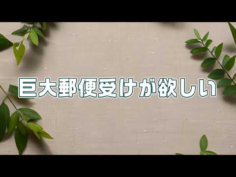 Ep.523 巨大郵便受けが欲しい～今のままじゃ1個郵便が届いたらもうパンパン～人に頼むは疲れる