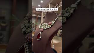 Kundan stone necklace | Polki necklace | fashion trends | #rimliboutique #necklace #polkinecklace