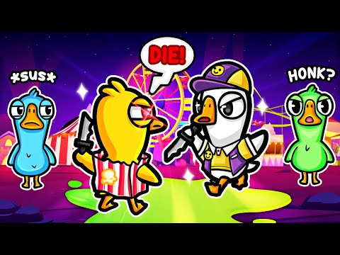 Find the IMPOSTER at a GIANT CARNIVAL! (Goose Goose Duck)