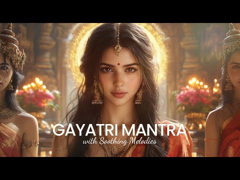 ☀️108 TIMES: Sacred Harmony✨Gayatri Mantra for Deep Healing🎶