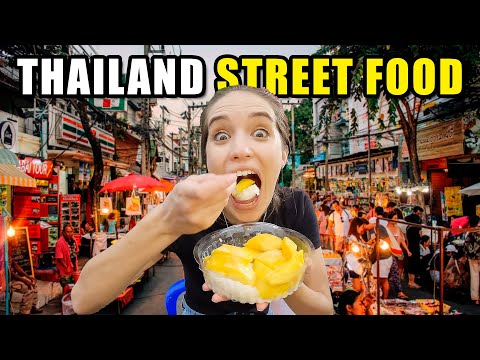 What We Found While Trying Street Food in Thailand 🇹🇭(Chiang Mai Night Market)