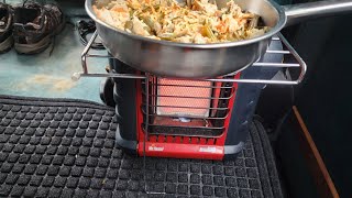 BUDDY HEATER HACK ,COOKING AND HEAT.