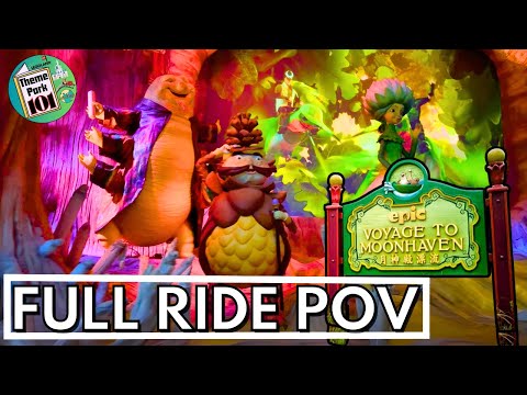 epic Voyage to Moonhaven - FULL RIDE POV - Genting Skyworlds - Dark Boat Ride - 2024