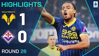 VERONA-FIORENTINA 1-0 | HIGHLIGHTS | Late Strike Seals Surprise Win for Verona | Serie A 2024/25