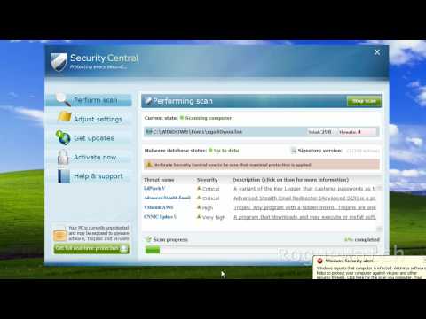 How Security Central Infects Your Computer