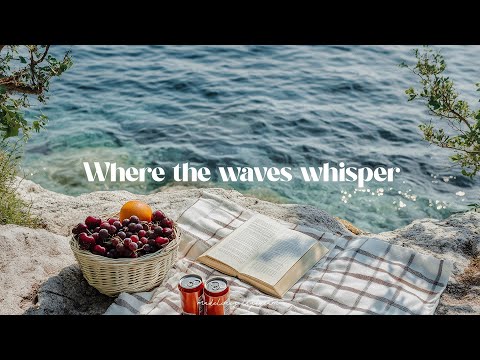 where the waves whisper ⭐romanticize your life with 2025 stress relief guitar music with ocean waves