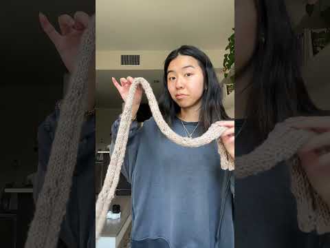 My blocked scarf transformation🧣