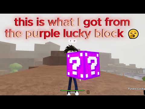 this is what i got from the purple lucky block in roblox ohio 🥱 #roblox #robloxohio #ohio #shorts