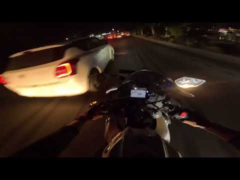 Night hyper ride r15 v4  crazy reaction petrol pump man