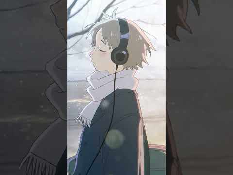 真冬の水音が奏でる癒しのチルBGM （フルver.は▶️をクリック）#shorts #BGM #chill  #animation  #anime