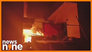 House Catches Fire in Vidisha, Madhya Pradesh: Incident at Topapura Hanuman Mandir Area | News9