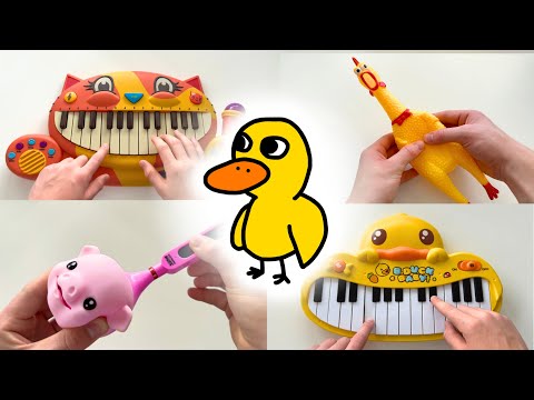 The Duck Song but on animal instruments