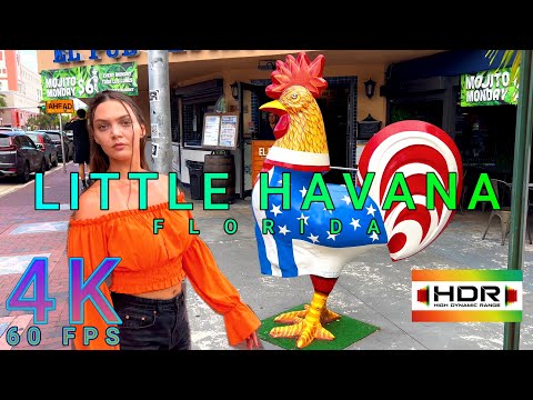 Little Havana Walk, Miami Florida USA 4K-UHD