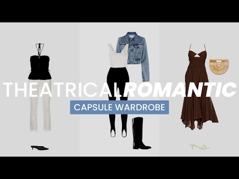 69 THEATRICAL ROMANTIC OUTFIT IDEAS | Casual Capsule Wardrobe for the Theatrical Romantic Kibbe Type