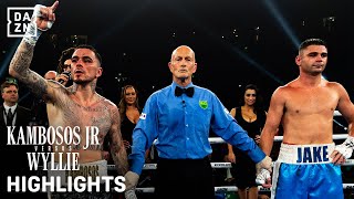 Kambosos Jr. vs. Wyllie Highlights. An absolutely cracking scrap in Sydney 👏