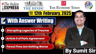 12 February 2025 | Editorial Discussion | Forest Fires, Article 6, Rape survivor and Accused