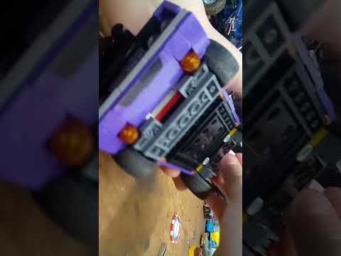 How to make the wheelie bar and parachute to my Costume Lego 1970 Dodge Challenger