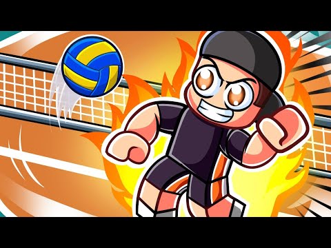 Becoming The MOST OVERPOWERED Player In Roblox Volleyball Legends!