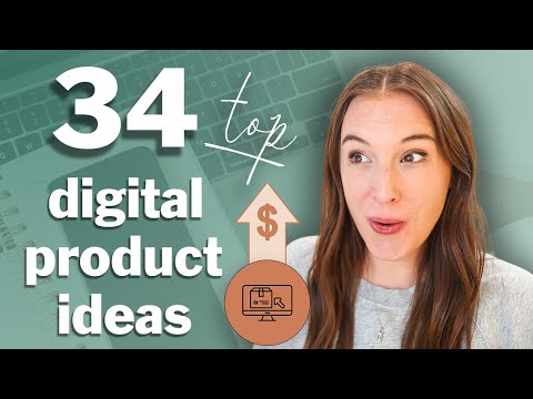 34 ETSY DIGITAL PRODUCTS guaranteed to make Etsy sales TODAY 💰 | Work from Home Business Ideas 2024