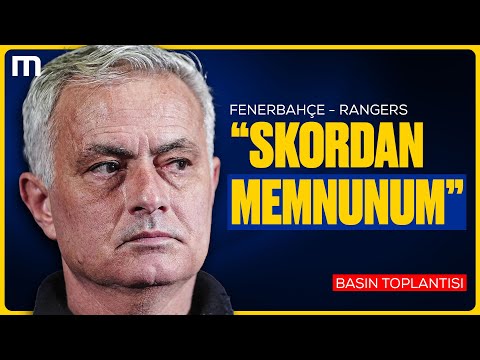 Jose Mourinho Basın Toplantısı | Fenerbahçe 1-3 Rangers Maç Sonu