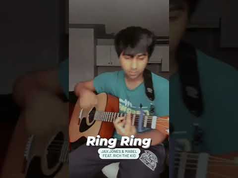 Ring Ring by Jax Jones & Mabel feat. Rich The Kid #shorts #guitarshorts #ringring #jaxjones #mabel