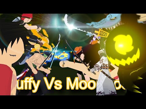 Luffy vs blackbeard - One piece Fan animation (by cbs1n)