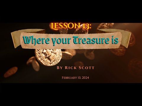 Moriel Kids Lesson 13: Where Your Treasure Is (Luke 12:15-25, 29-34)