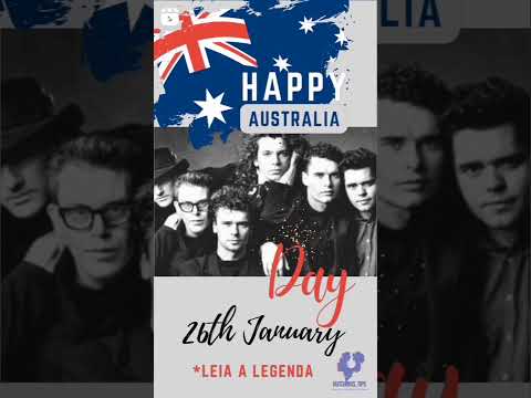 26 de Janeiro -Feliz dia da Austrália  #michaelhutchence #inxs #short