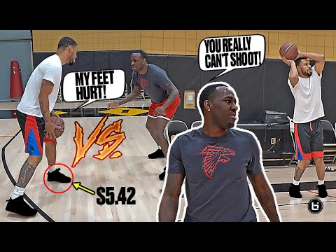 We Played 1V1 in WALMART SHOES & It Got REAL Sketchy! Midwest Squad Deshawn Munson & Brion Waiters